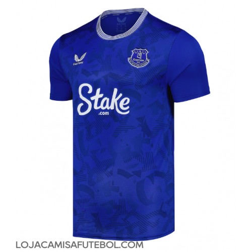 Camisa de Futebol Everton Equipamento Principal 2024-25 Manga Curta